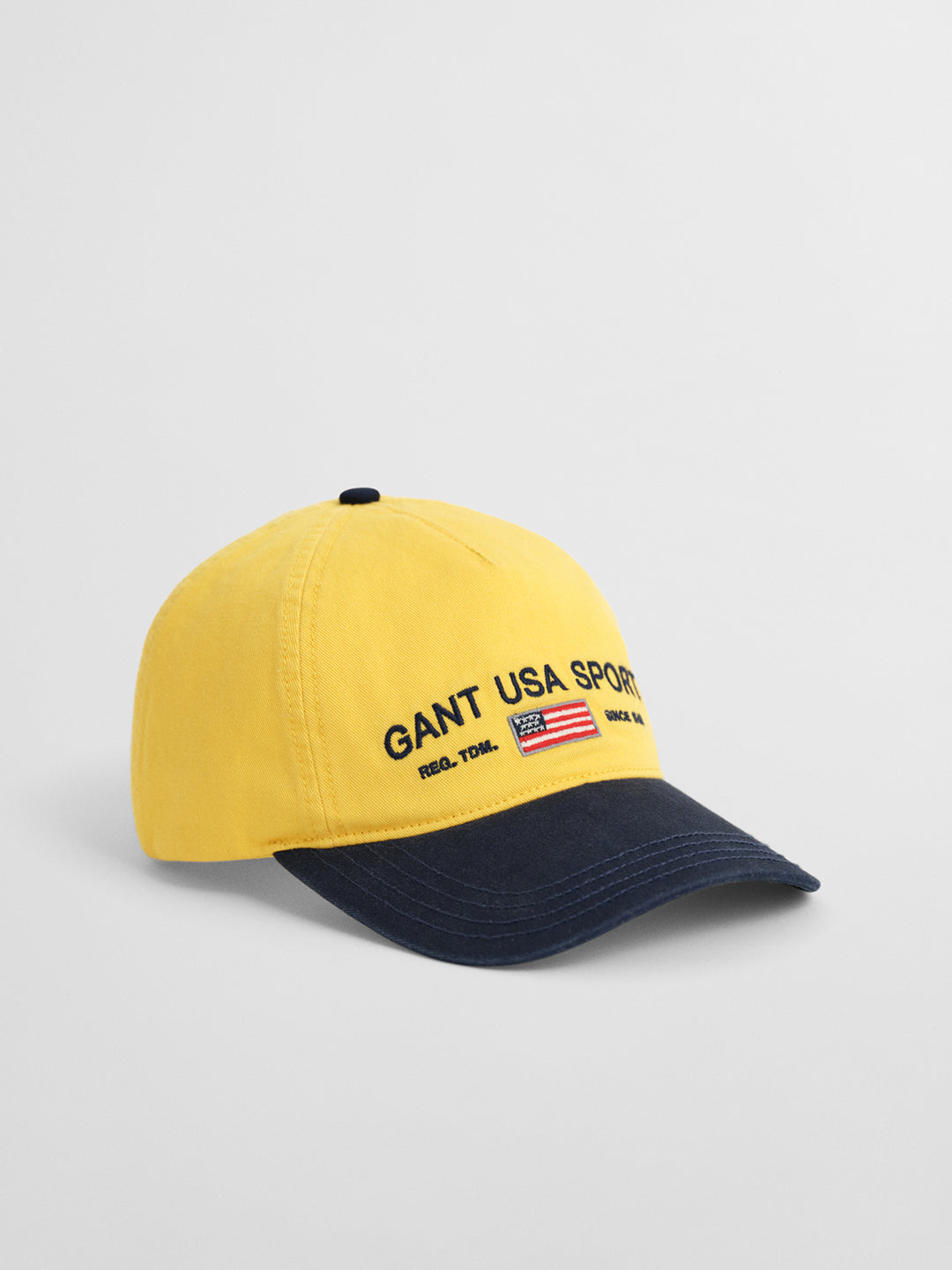 Gant Men Yellow Embroidered Baseball Cap