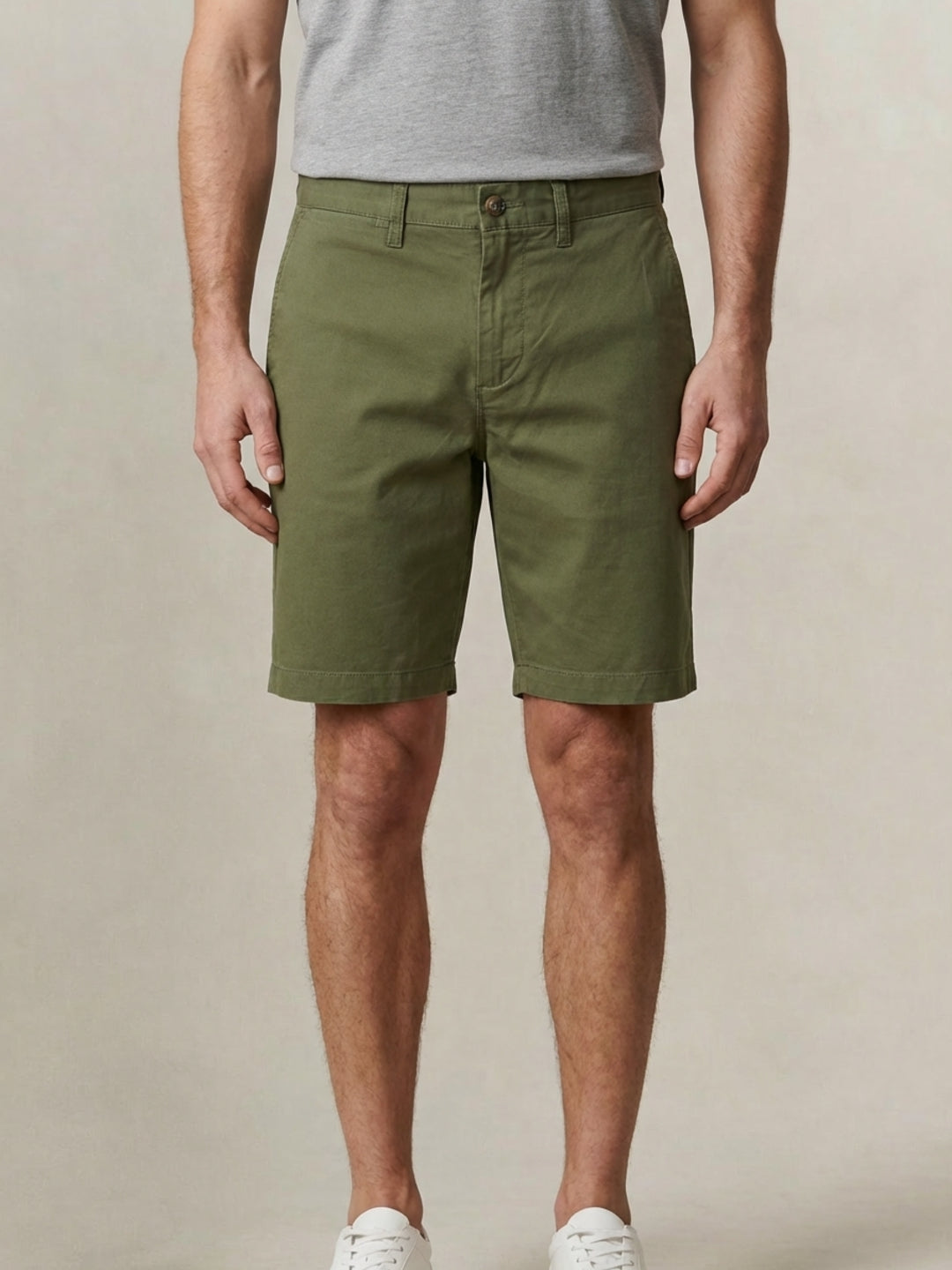 Gant Men Green Solid Regular Fit Shorts