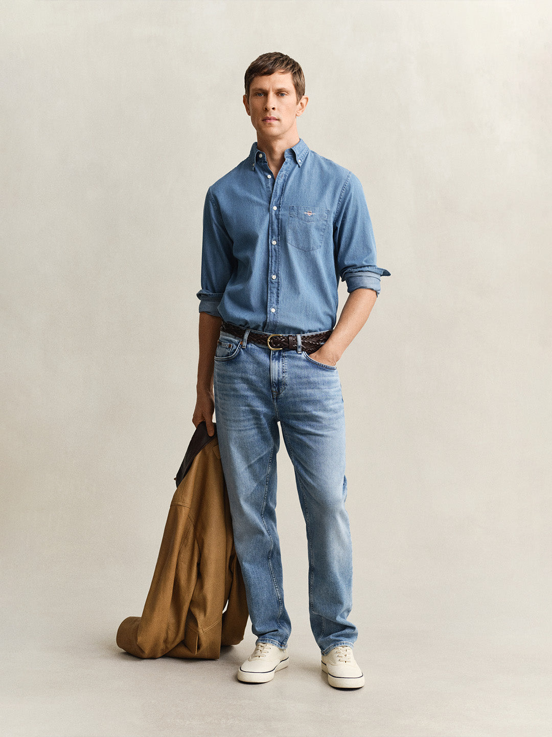 GANT Men Blue Regular Fit Jeans