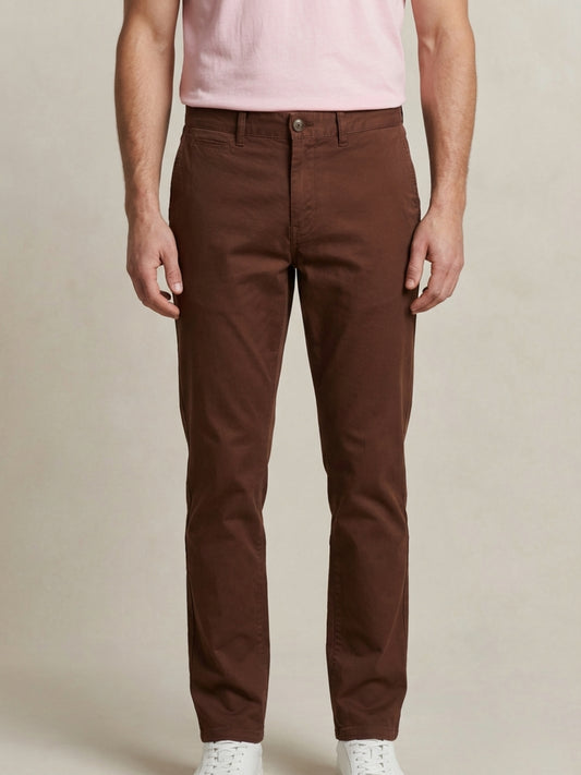 Gant Men Brown Classic Chinos