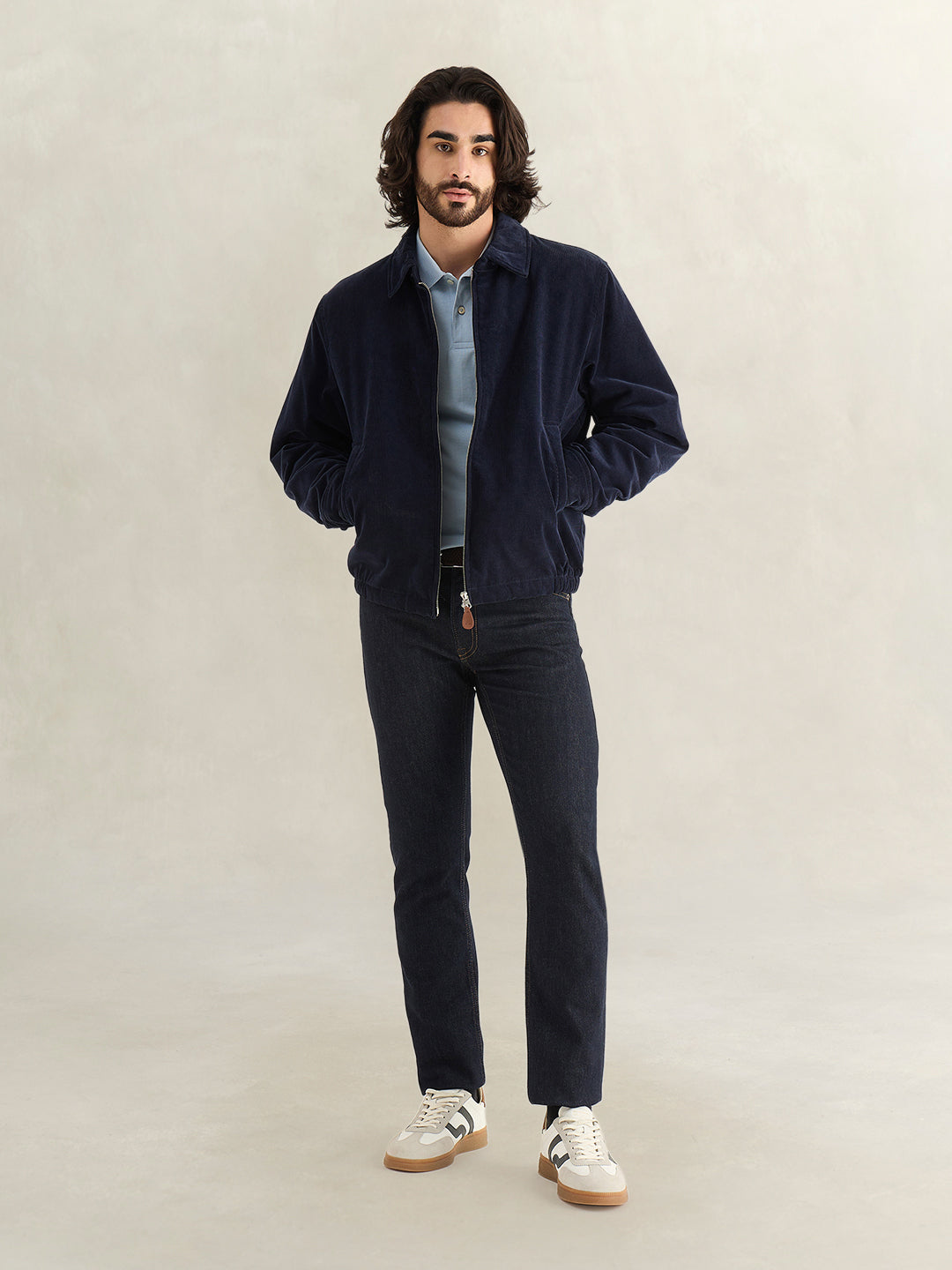 GANT Mens Sky Blue Polo T-Shirt