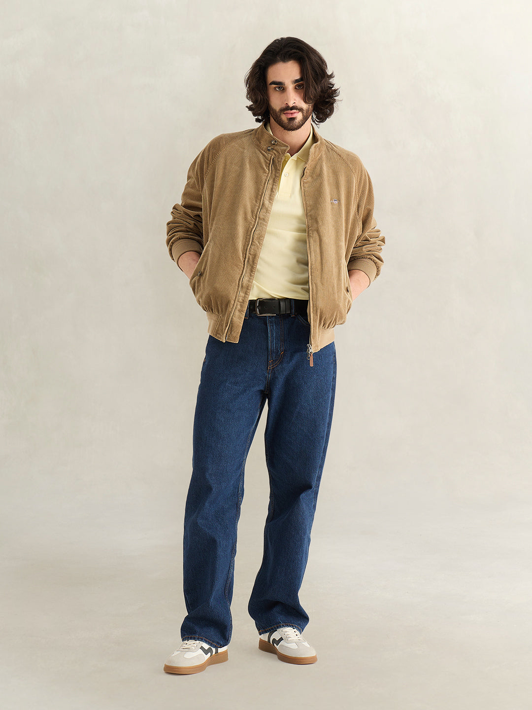 GANT Mens Yellow Polo T-Shirt