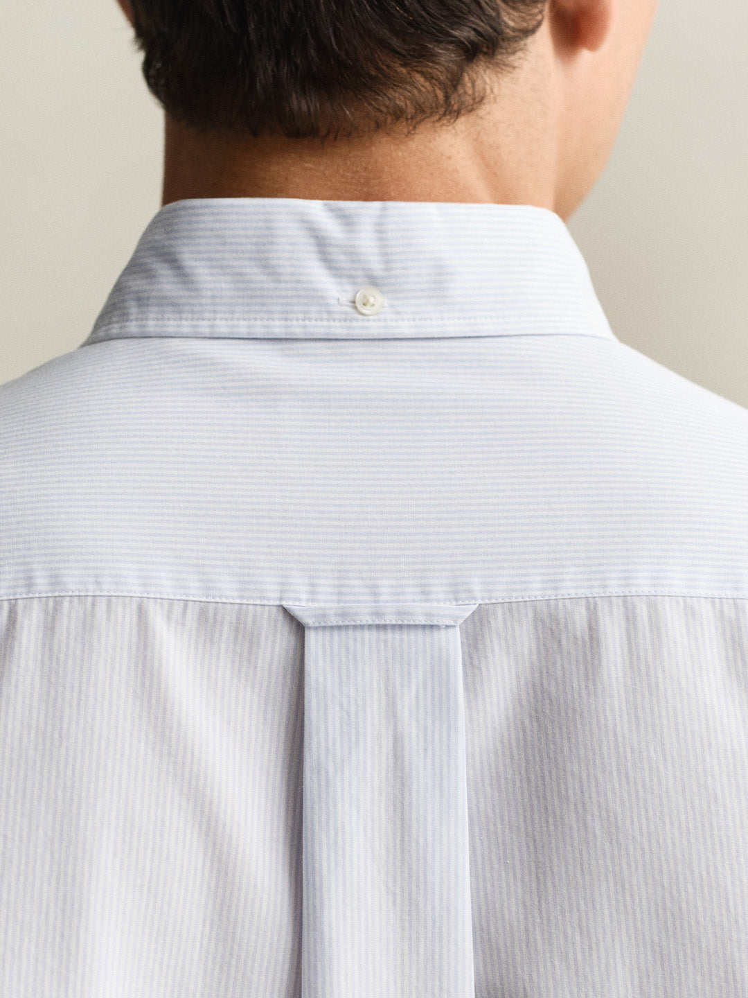 GANT Men Blue Regular Fit Poplin Shirt