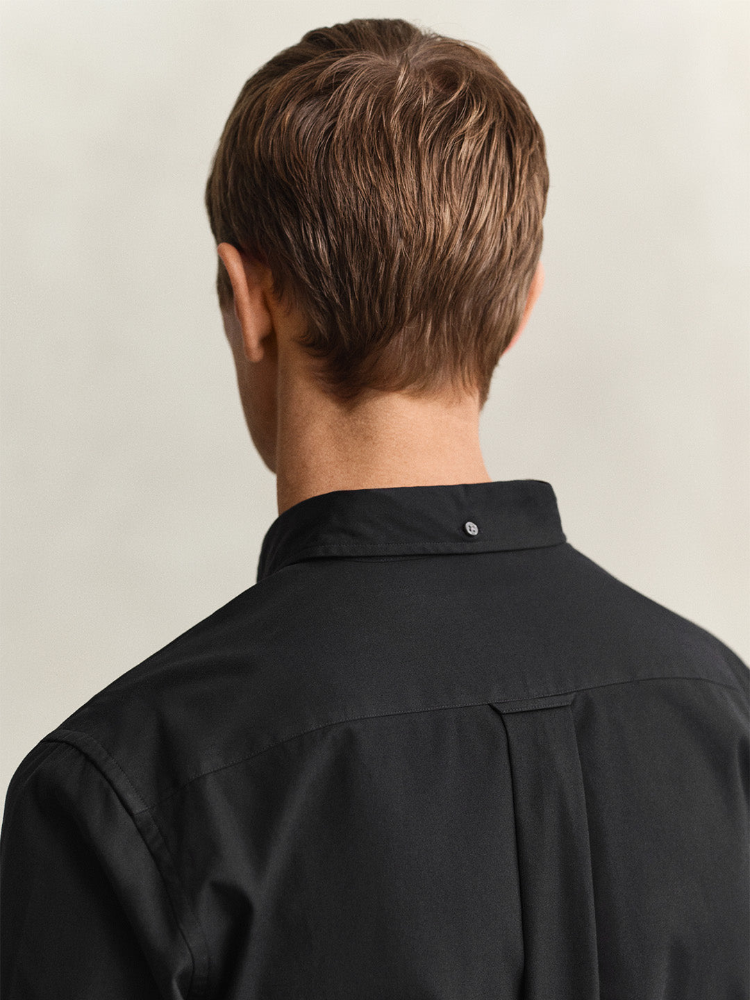 GANT Men Black Pinpoint Oxford Shirt