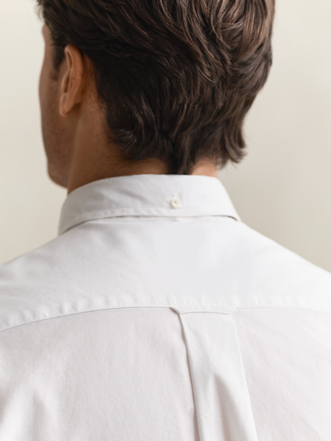 GANT Men White Pinpoint Oxford Shirt