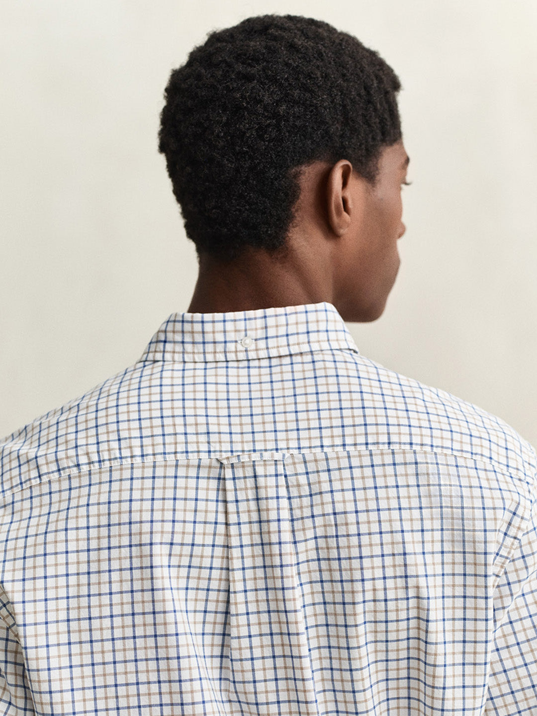 GANT Men Multicolor Checked Regular Fit Poplin Shirt