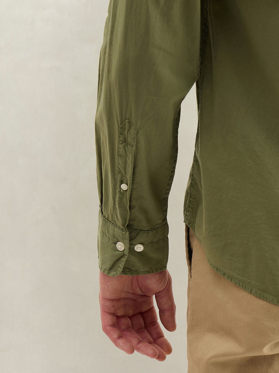 Gant Men Green Solid Regular Fit Pure Cotton Shirt