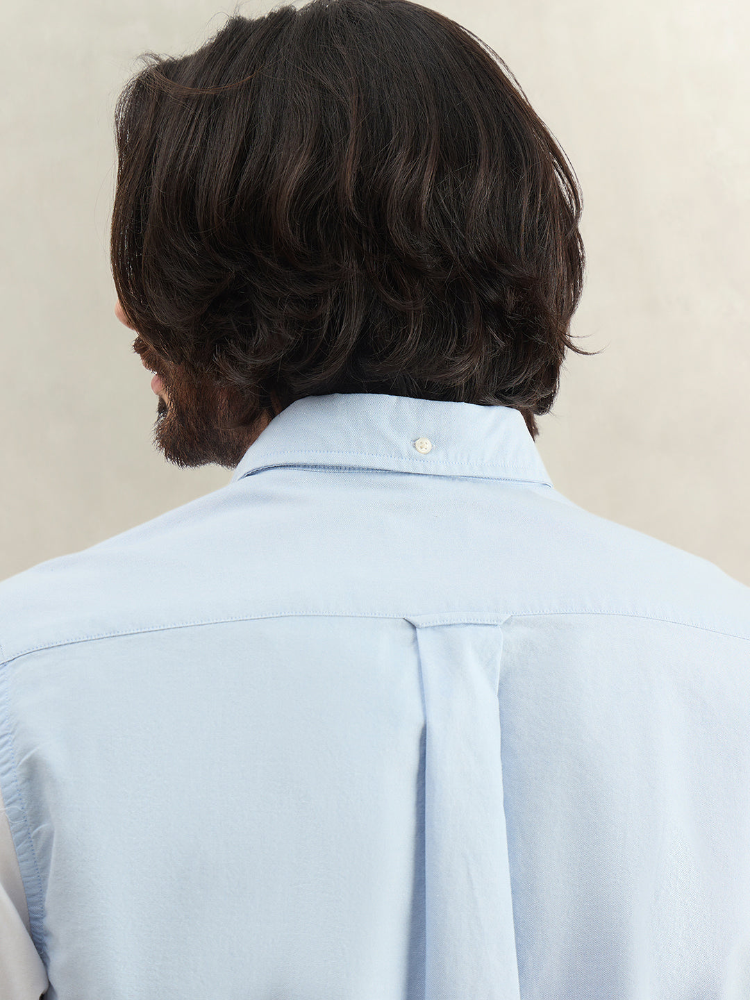 Gant Men Blue Colorblock Regular Fit Pure Cotton Shirt