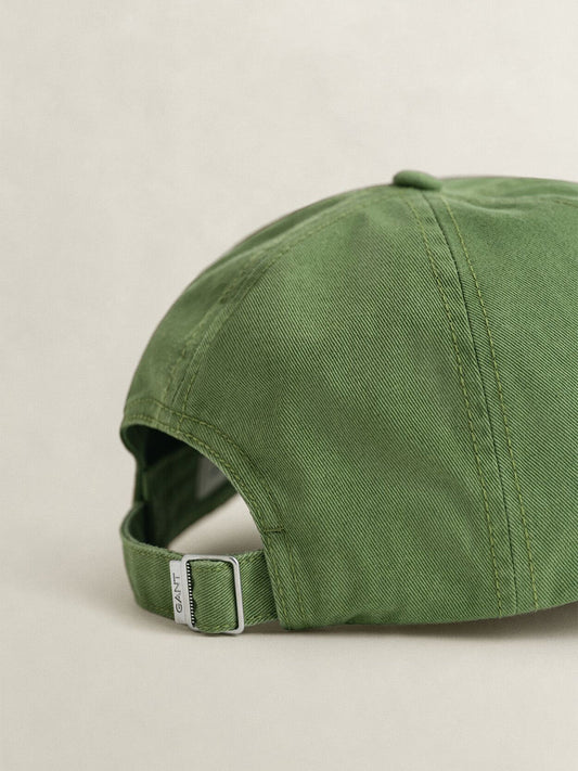 Gant Men Green Solid Shield Caps