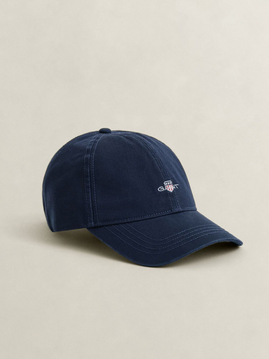 Gant Men Navy Blue Solid Shield Caps