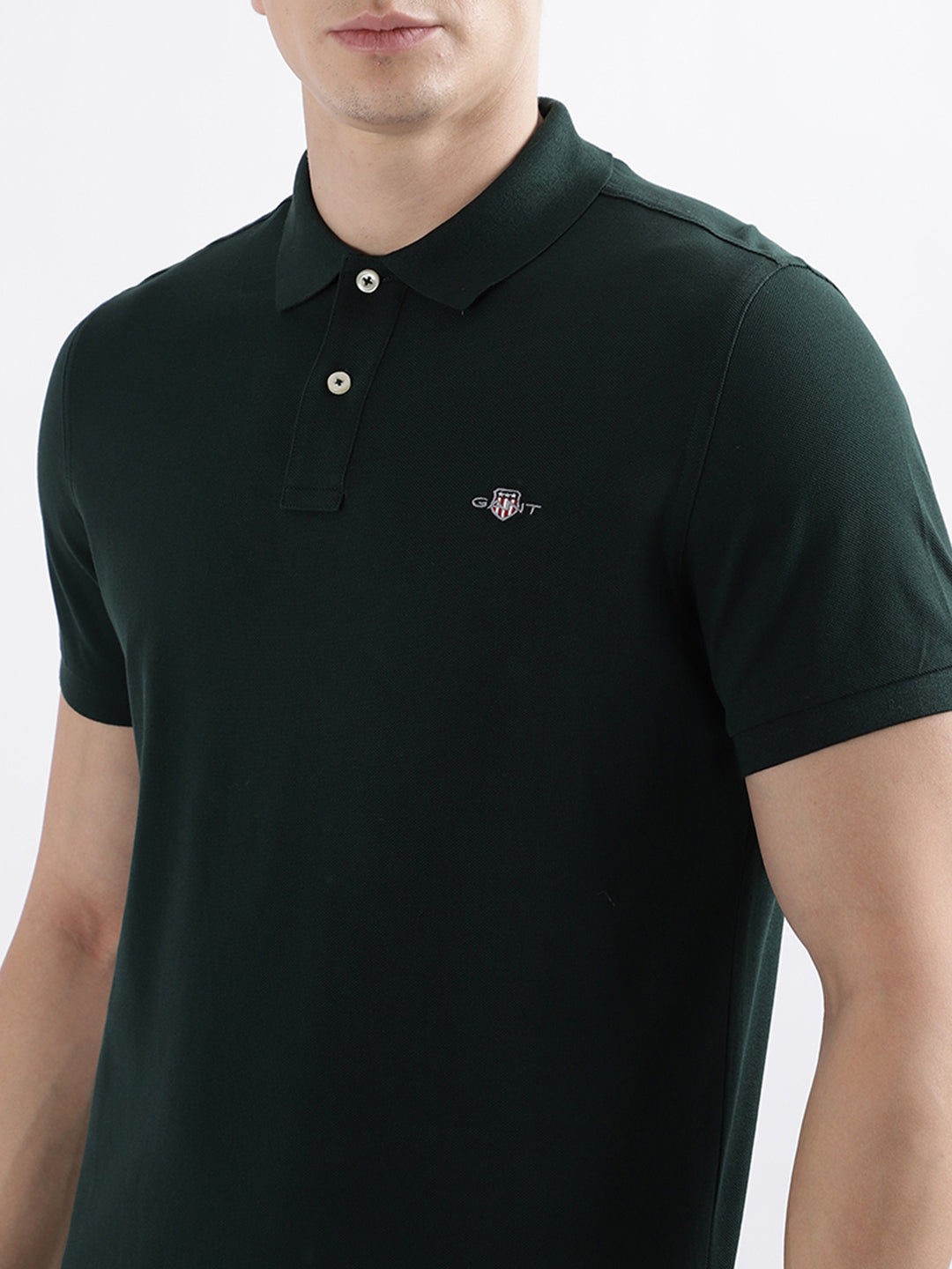 Gant Green Fashion Regular Fit Polo T-Shirt