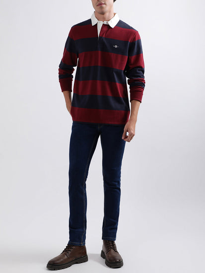 Gant Red Regular Fit Polo T-Shirt