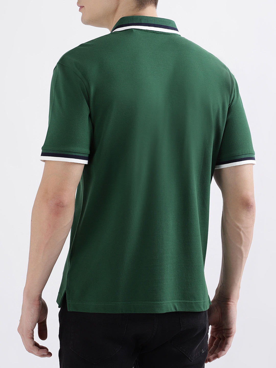 Gant Forest Green Fashion Relaxed Fit Polo T-Shirt