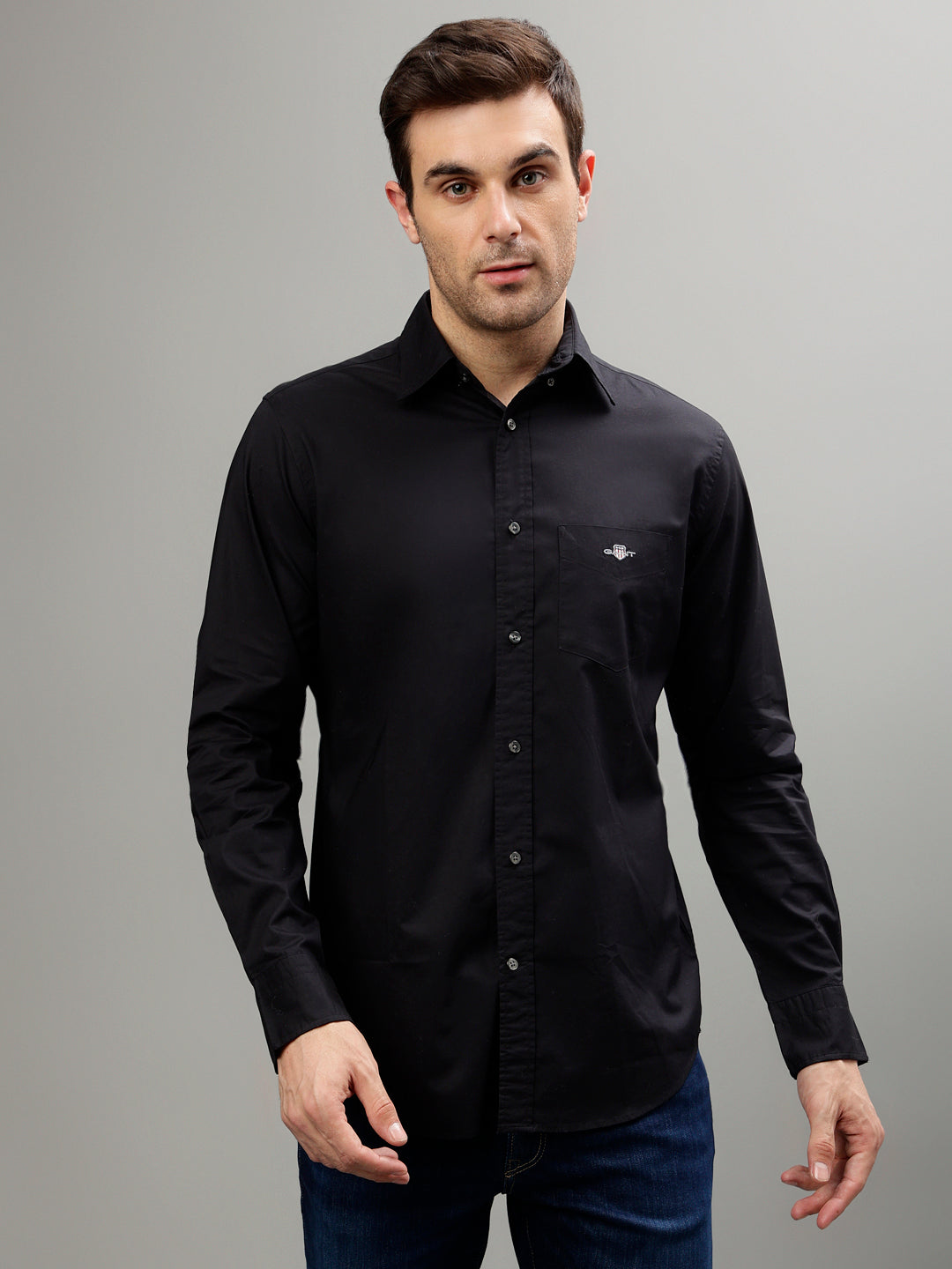 Gant Black Fashion Regular Fit Shirt