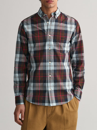 Gant Multi Fashion Checked Regular Fit Shirt