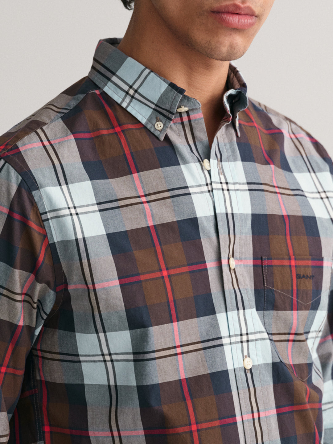 Gant Multi Fashion Checked Regular Fit Shirt