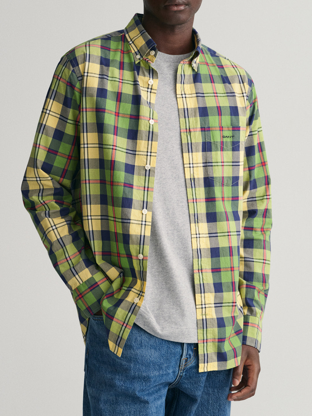 Gant Multi Fashion Checked Regular Fit Shirt