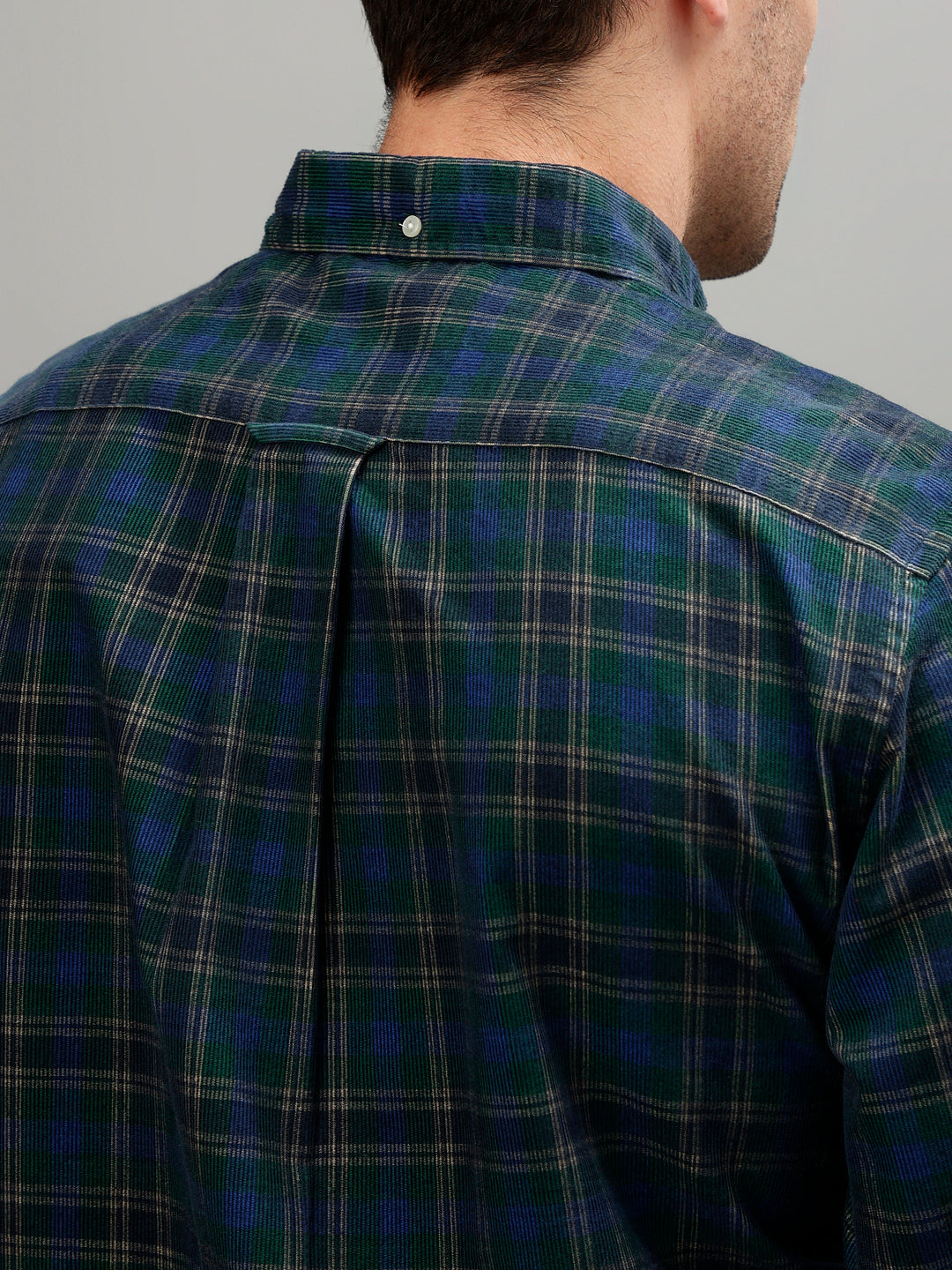 Gant Forest Green Fashion Checked Regular Fit Shirt