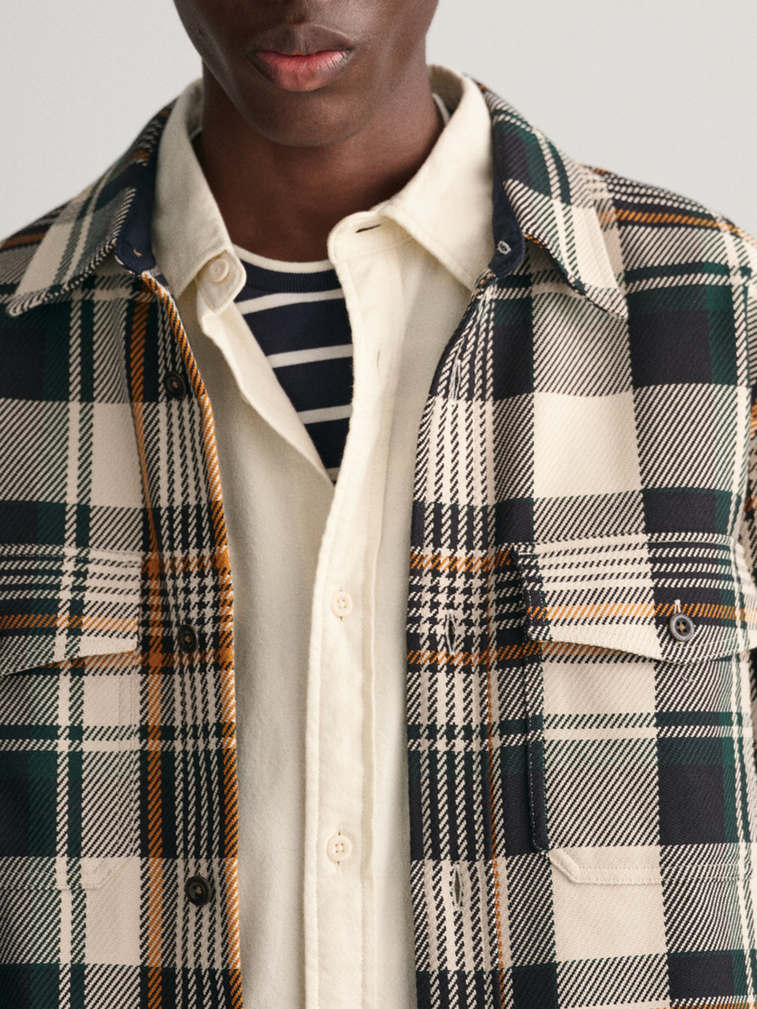 Gant Multi Fashion Checked Regular Fit Shirt