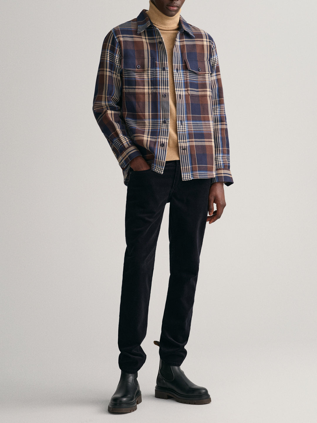 Gant Multi Fashion Checked Regular Fit Shirt