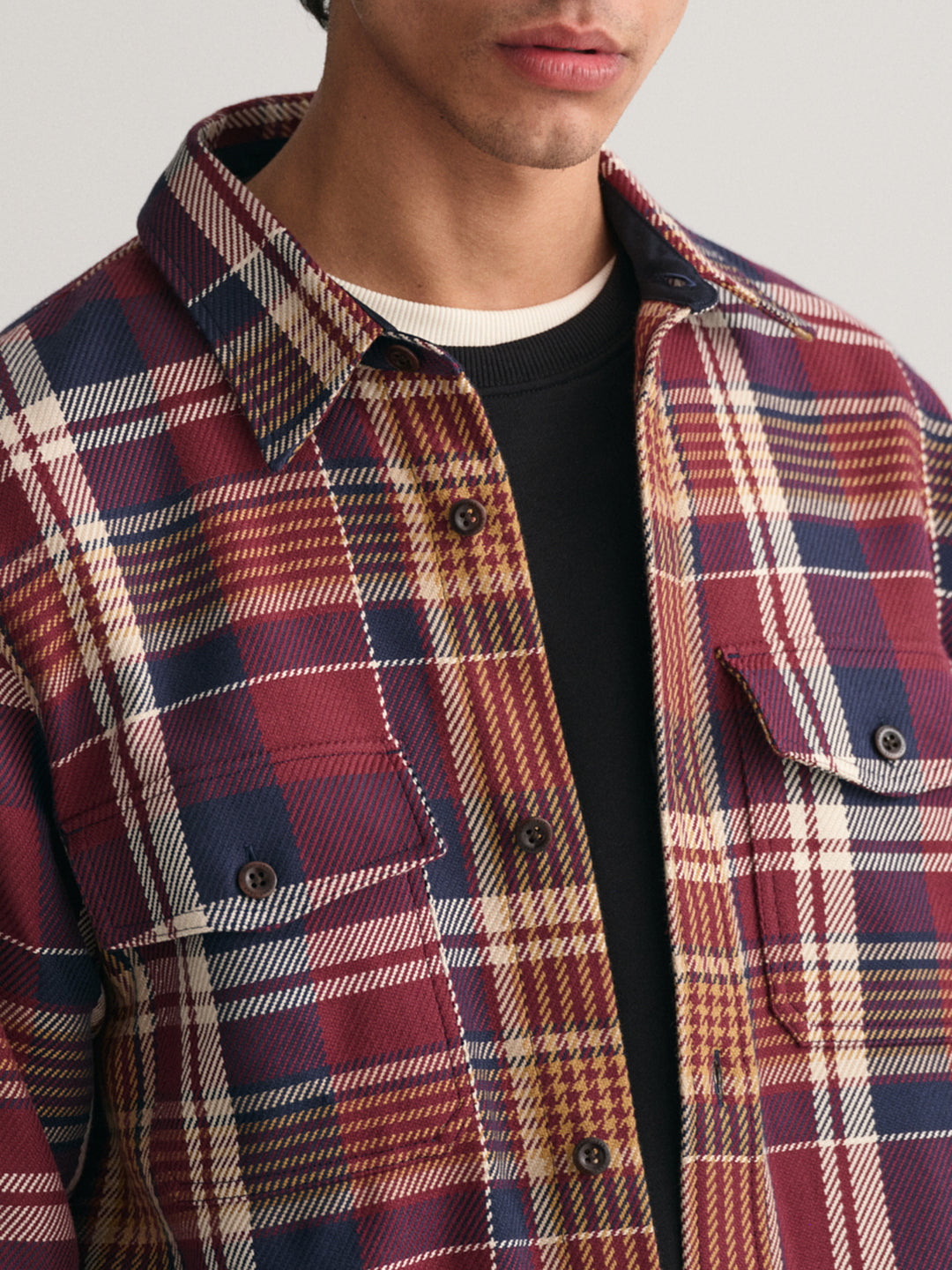 Gant Multi Fashion Checked Regular Fit Shirt