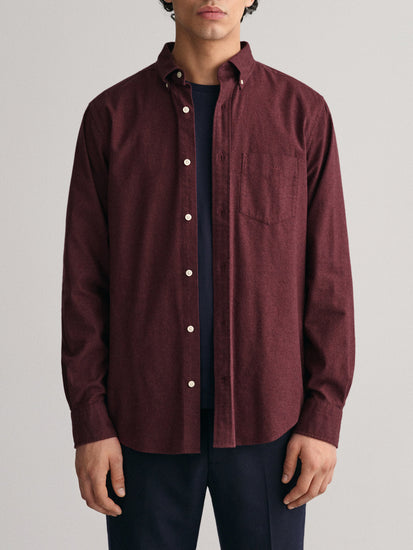 Gant Wine Fashion Regular Fit Shirt