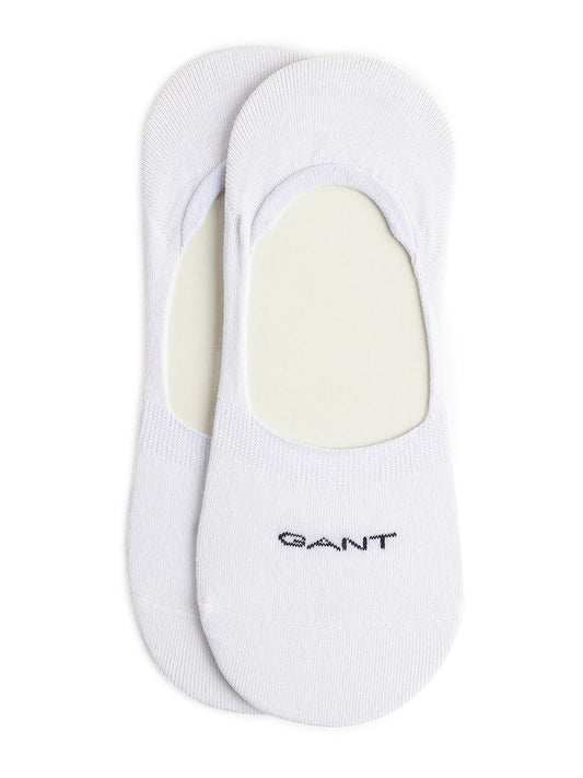 Gant Men White Solid Socks (Pack of 2)