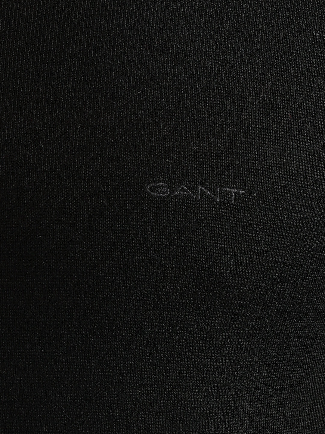 Gant Men Black Solid Turtle Neck Full Sleeves Pullover Style Sweater