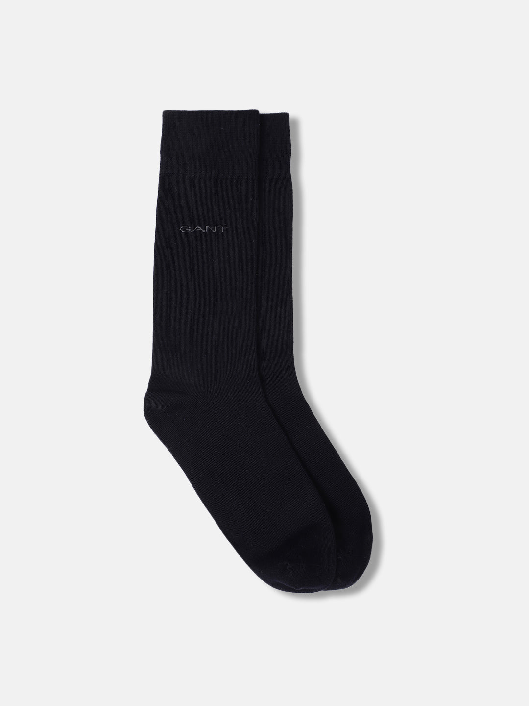 Gant Men Charcoal Striped Calf Length Socks (2 Pair of Socks)