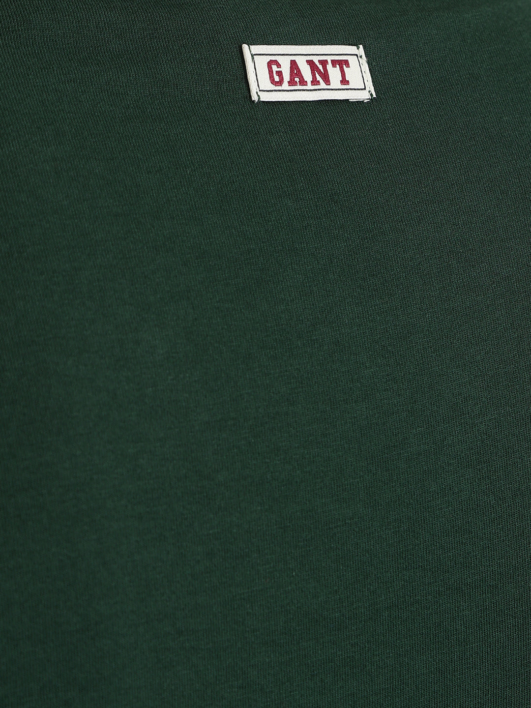 Gant Men Solid Round Neck Short Sleeves Tshirt