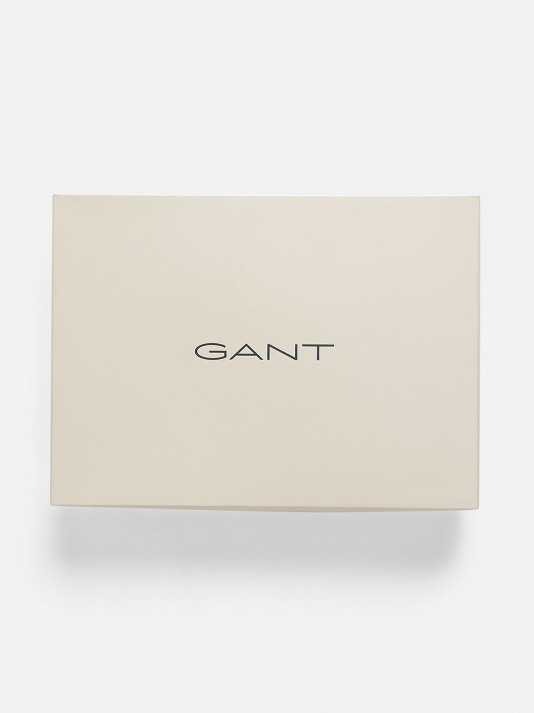 Gant Men Cream Solid Scarf with Beanie Cap