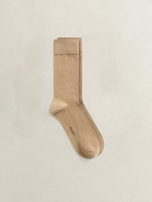 Gant Men Multicolour Regular Fit Solid Argyle Socks - Pack Of 3