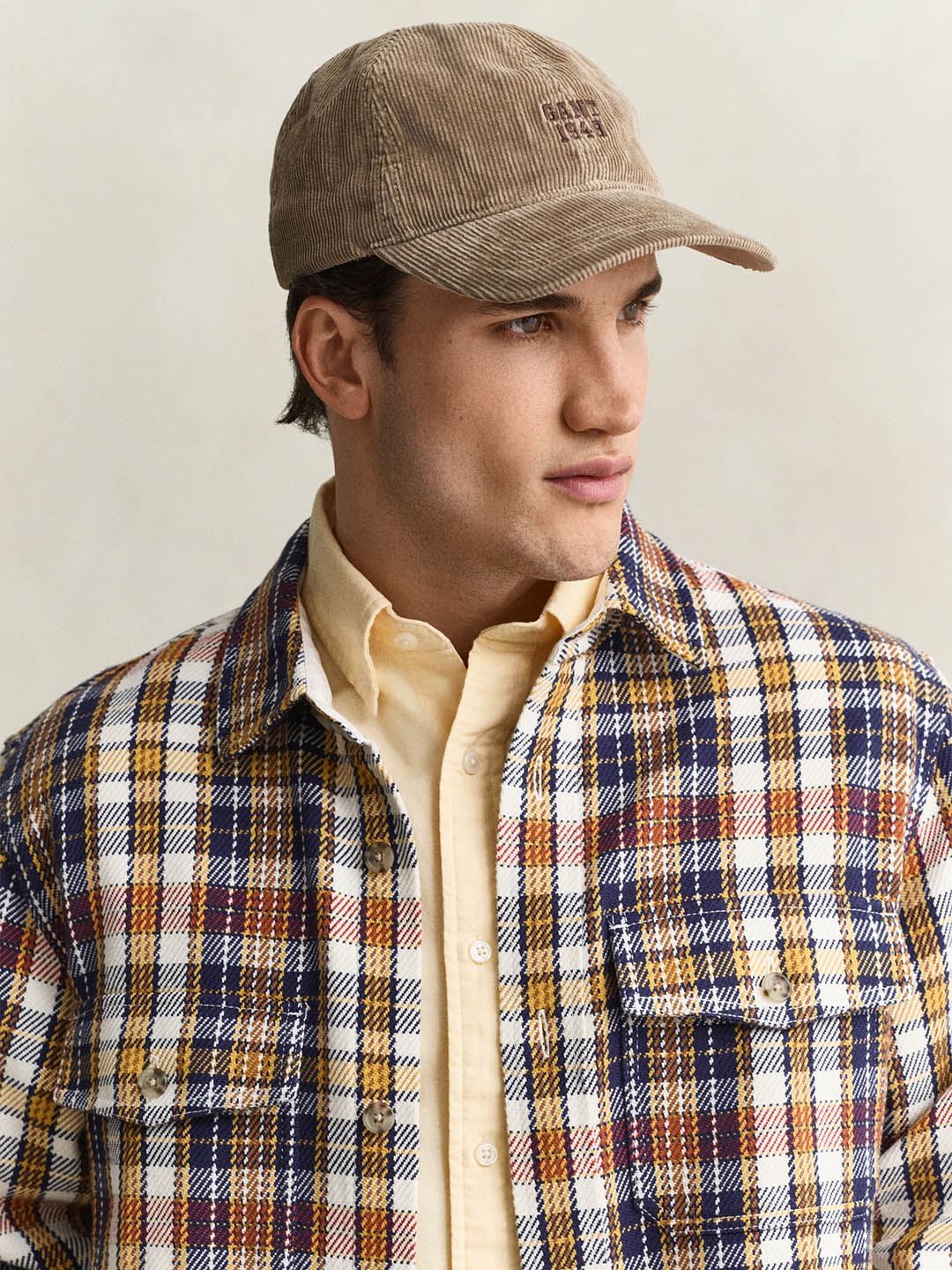 Gant Men Multicolour Checked Regular Fit Pure Cotton Shirt