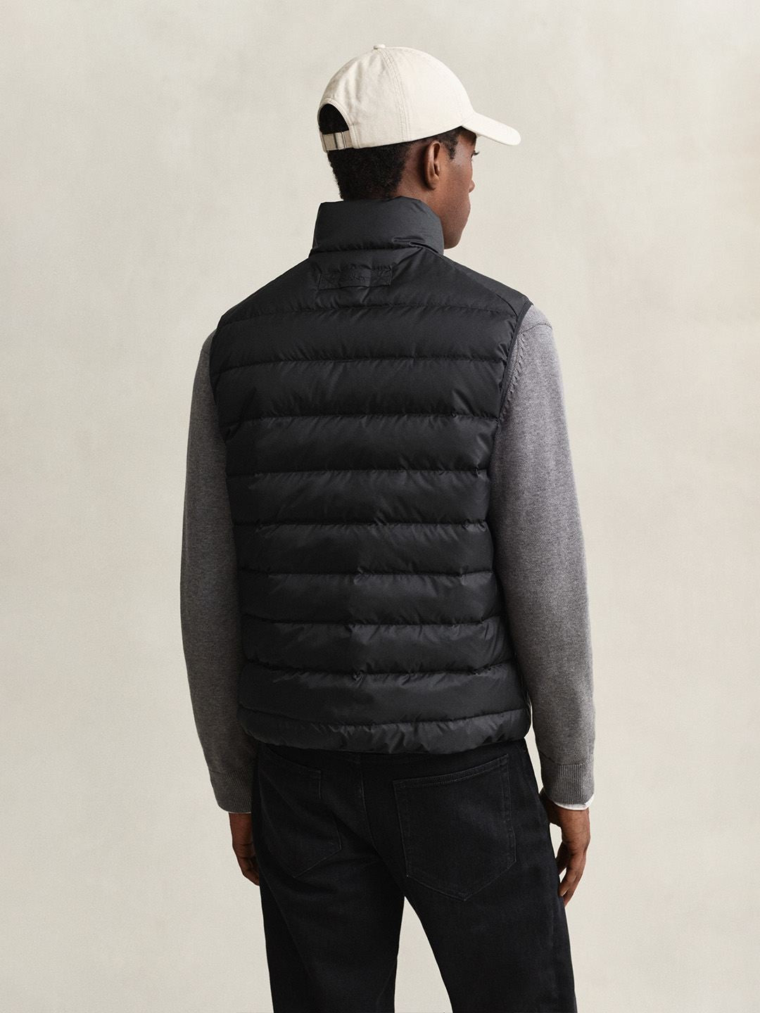 Gant Men Black Quilted Regular Fit Puffer Jacket
