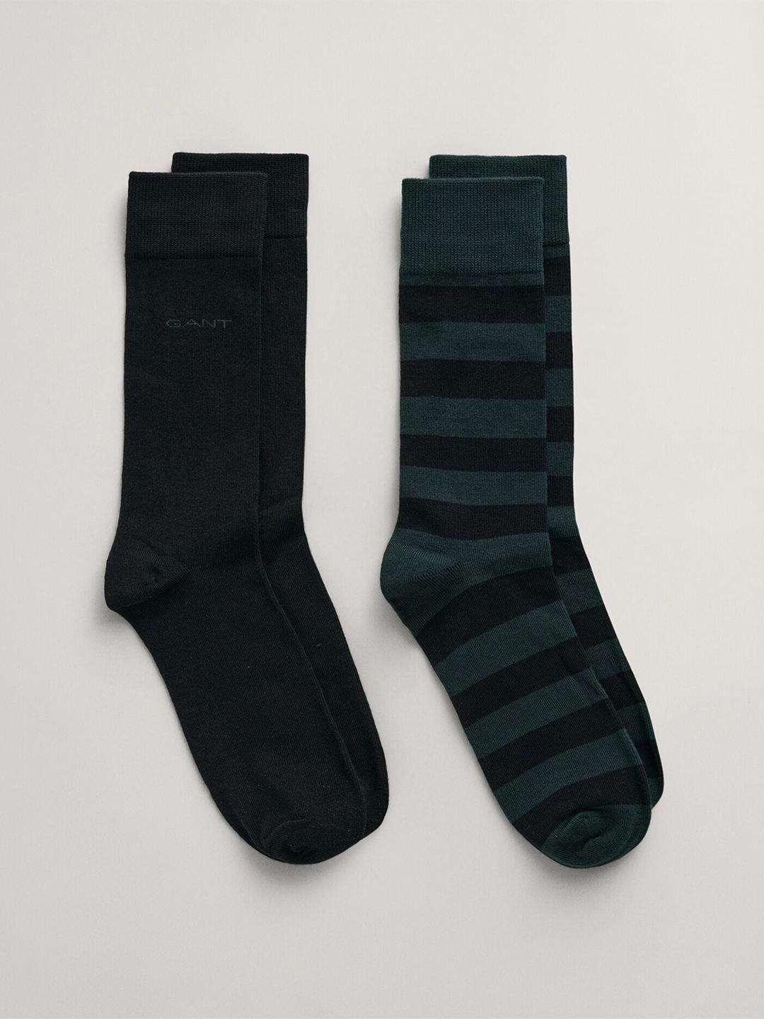 Gant Men Multicolour Striped Regular Fit Socks Pack Of - 2