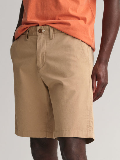 Gant Men Slim Fit Cotton Chino Shorts