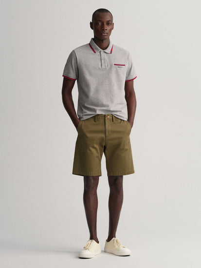 Gant Men Slim Fit Cotton Chino Shorts