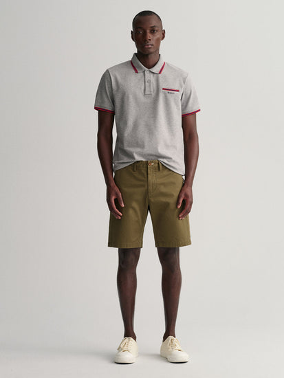 Gant Men Slim Fit Cotton Chino Shorts