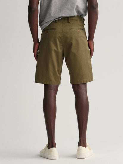 Gant Men Slim Fit Cotton Chino Shorts