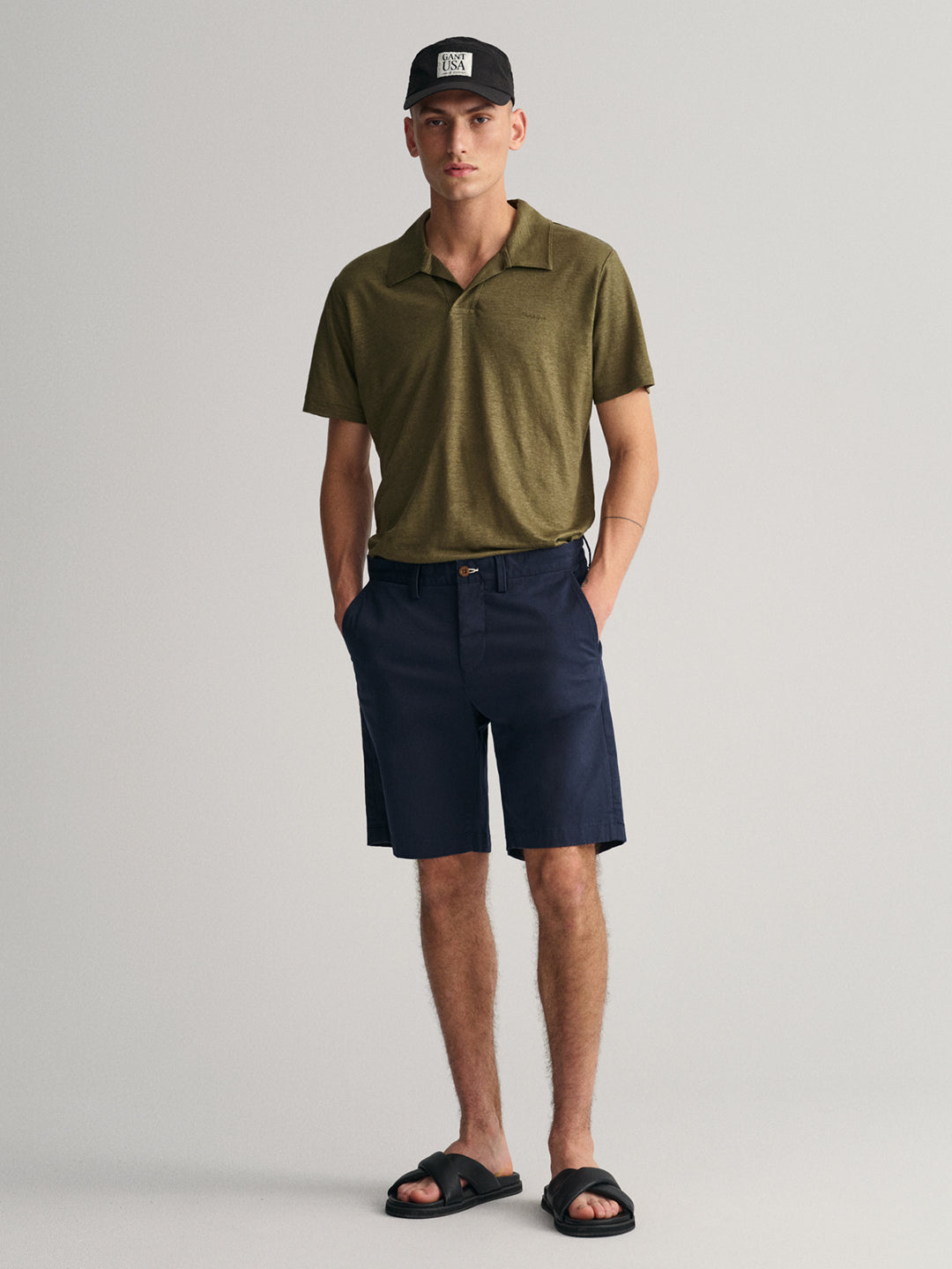 Gant Men Slim Fit Cotton Chino Shorts