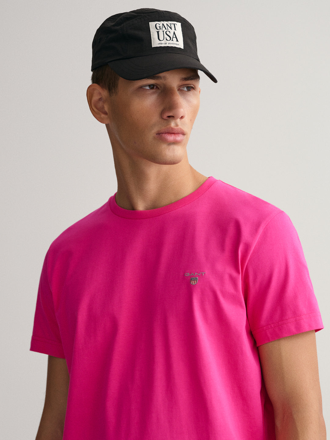 Gant Pink Original Regular Fit T-Shirt