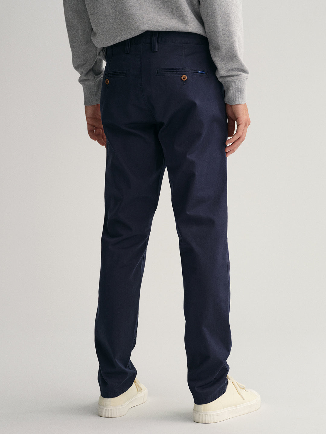 Gant Men Blue Comfort Slim Fit Joggers Trousers