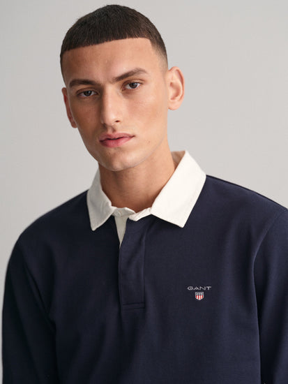 Gant Blue Regular Fit Polo T-Shirt