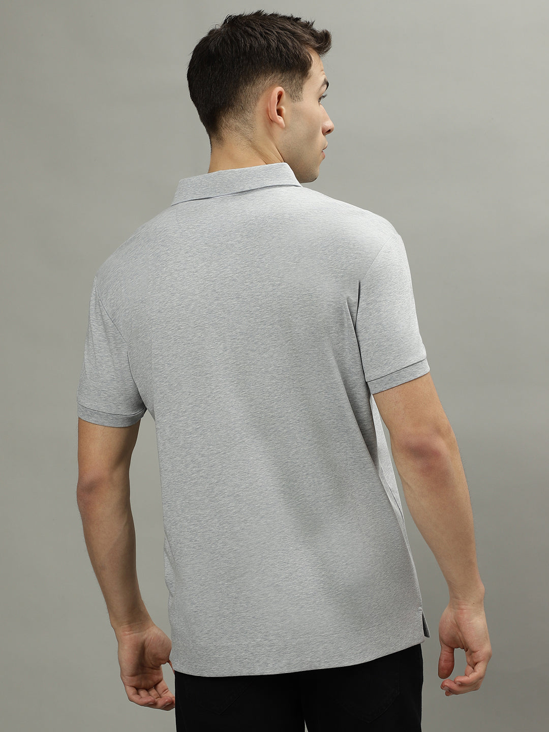 Gant Grey Fashion Slim Fit Polo T-Shirt