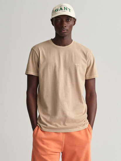 Gant Beige Sunfaded Modern Fit T-Shirt