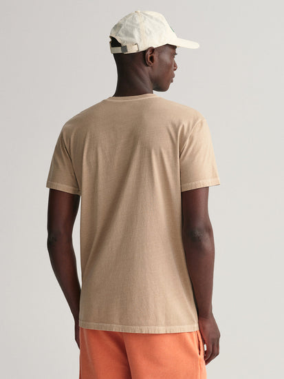 Gant Beige Sunfaded Modern Fit T-Shirt