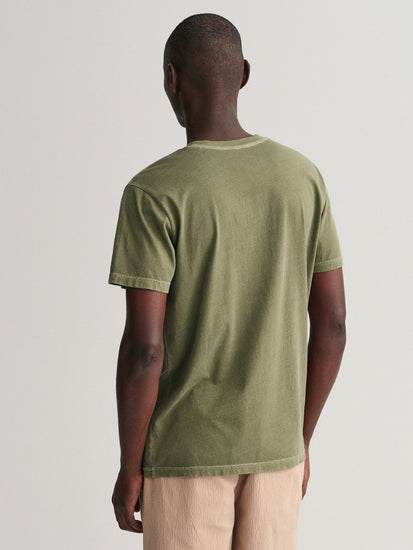 Gant Green Sunfaded Modern Fit T-Shirt