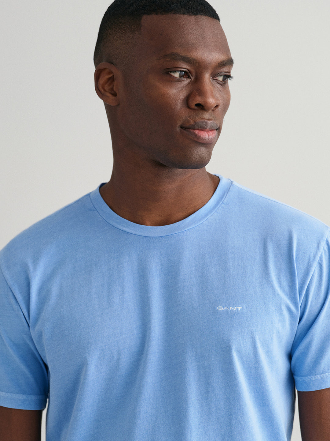 Gant Blue Sunfaded Modern Fit T-Shirt