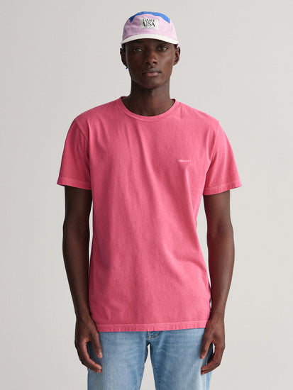 Gant Pink Sunfaded Modern Fit T-Shirt