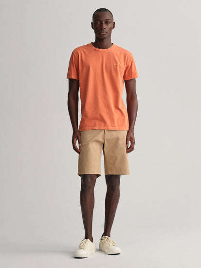 Gant Orange Sunfaded Modern Fit T-Shirt